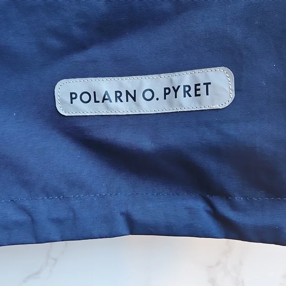 Polarn O. Pyret Pink & Blue All Weather Outdoor Utility Jacket 104 3-4Y - Picture 10 of 10